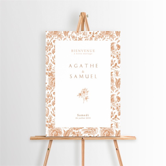 Panneau bienvenue Passionnément réf.N260380