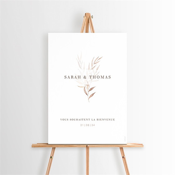 Panneau bienvenue l'arche