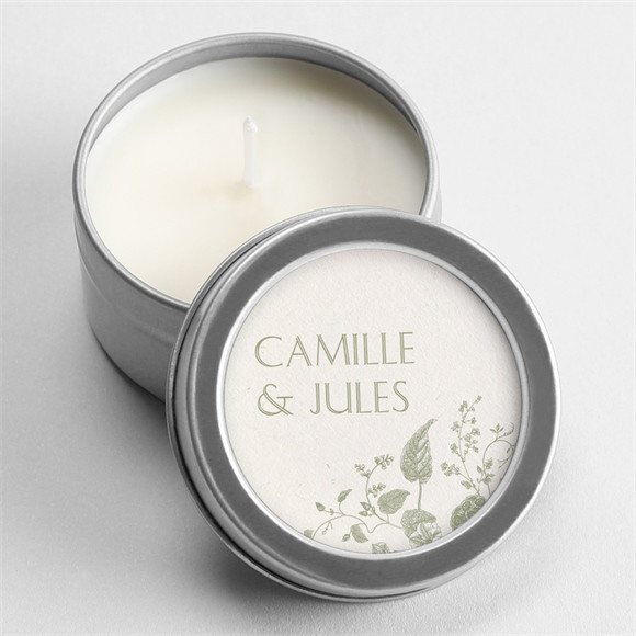 Bougie mariage Arbre de vie argent réf.N3602197