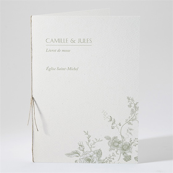 Livret de messe mariage arbre de vie