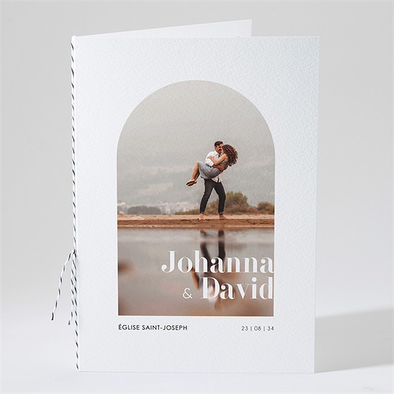 Livret de messe mariage tendance