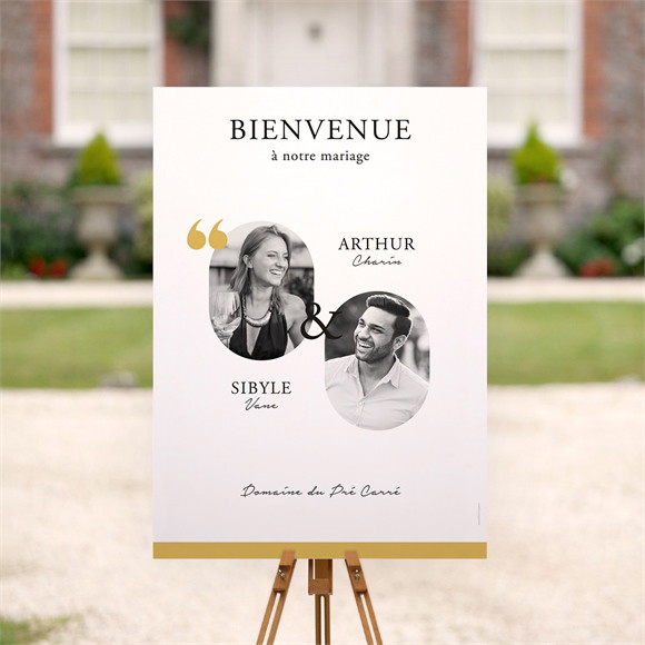 Panneau bienvenue Gatsby réf.N260421