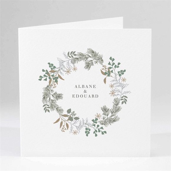 Faire-part mariage C'est noël ! réf.N451628
