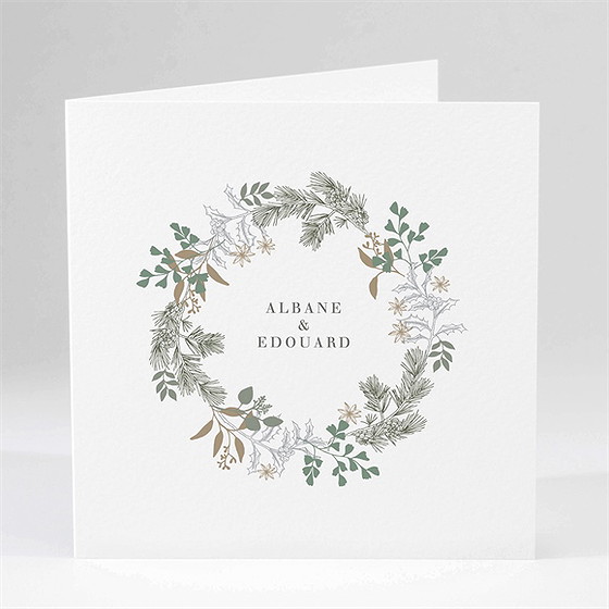 Faire-part mariage c'est noël !