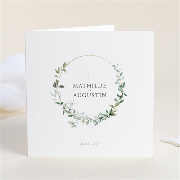 Faire-part mariage Sacré réf.N451634