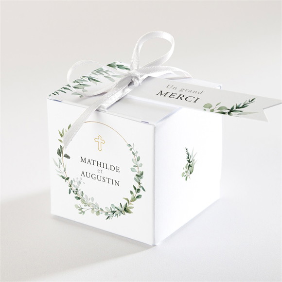 Boîte de dragées mariage Sacré réf.N340770