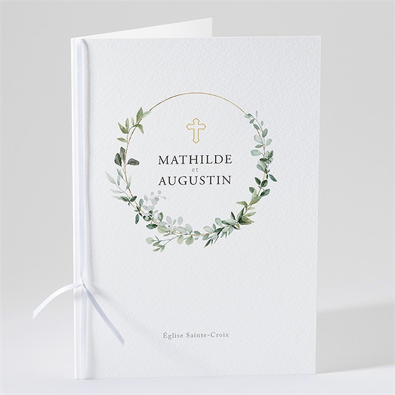 Livret de messe mariage sacré