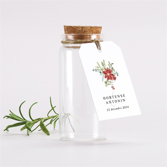 Mignonette mariage Douce subtilité étiquette réf.N291980