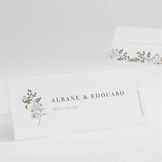 Marque-place mariage c'est noël !