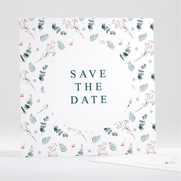 Save the Date mariage Hivernal réf.N351586