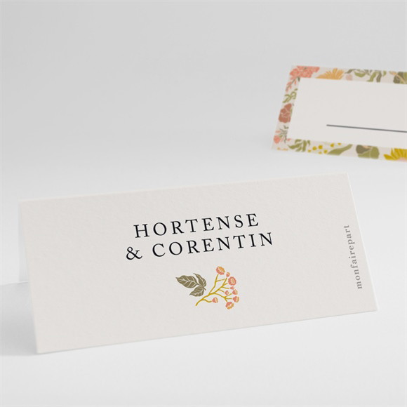 Marque-place mariage Hippie chic réf.N4401013