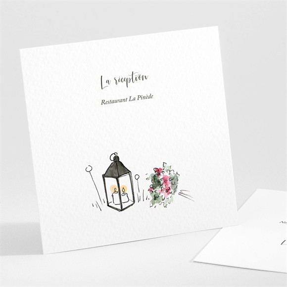 Carton d'invitation mariage Jolie Devinette réf.N301614