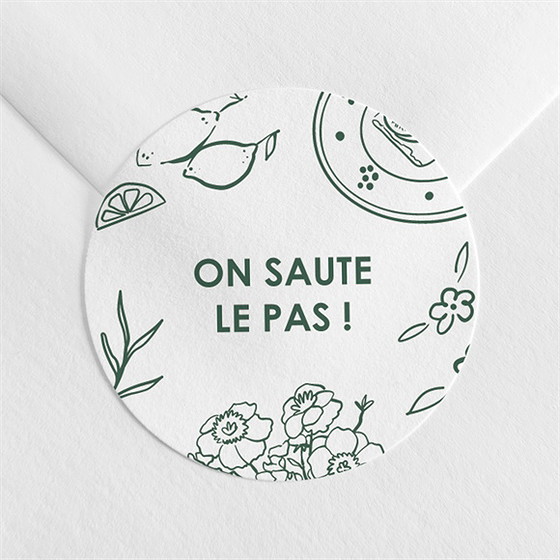 Sticker mariage pas le choix