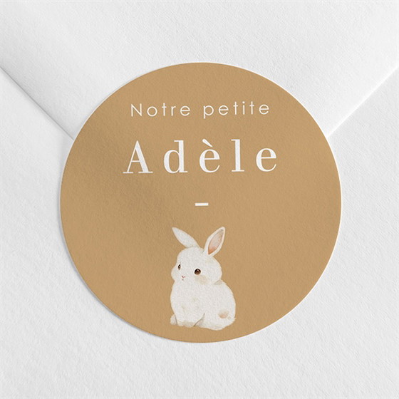 Sticker naissance noël