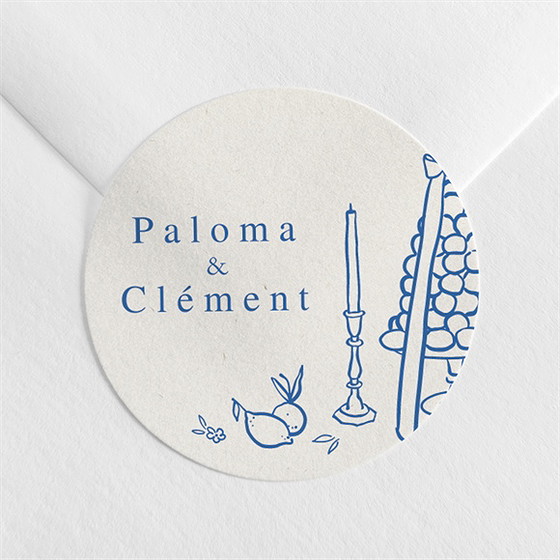 Sticker mariage dolce vita