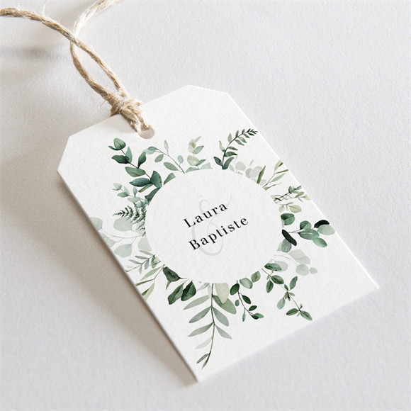 Etiquette mariage Végétal réf.N291997