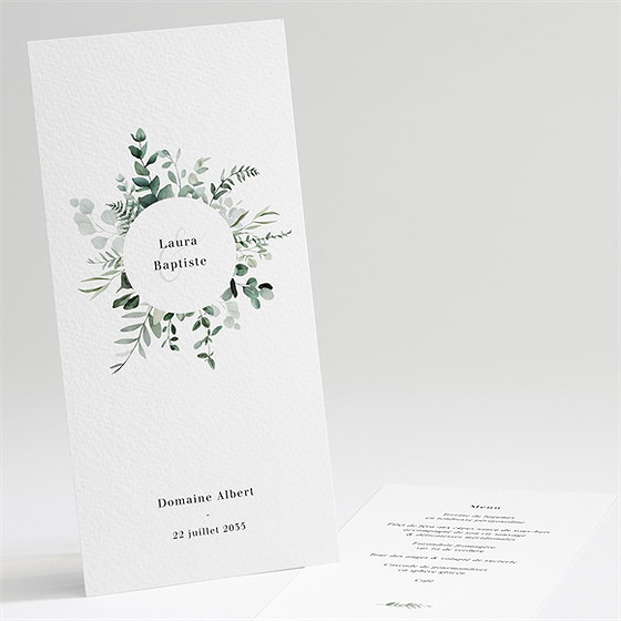 Menu mariage végétal