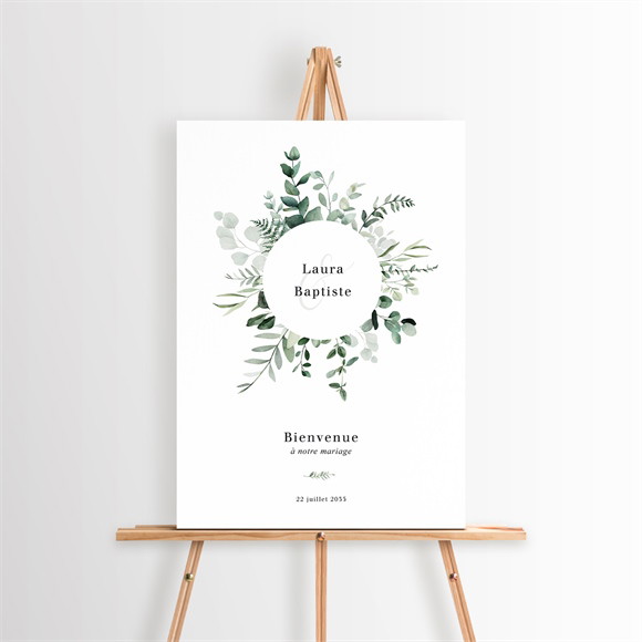 Panneau bienvenue Végétal réf.N260465