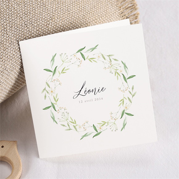 Faire-part naissance Marguerite réf.N451644