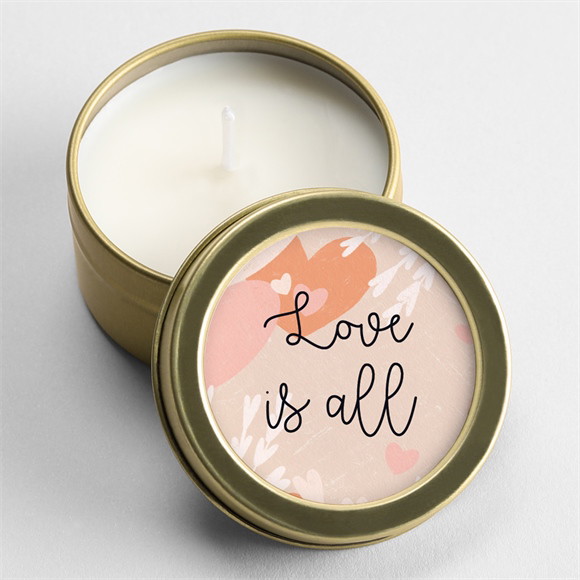 Bougie mariage Love is all or réf.N3602338