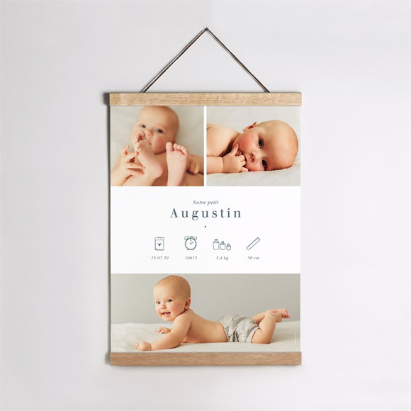 Affiche naissance Multi photo réf.N260476