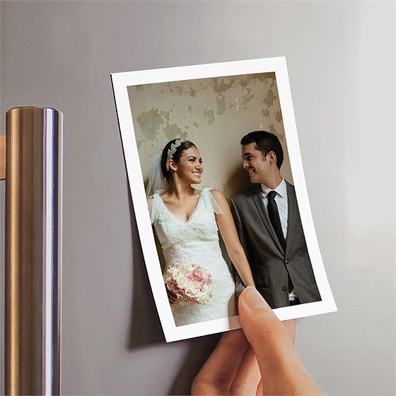 Tirage photo portrait magnet - 8 tirages