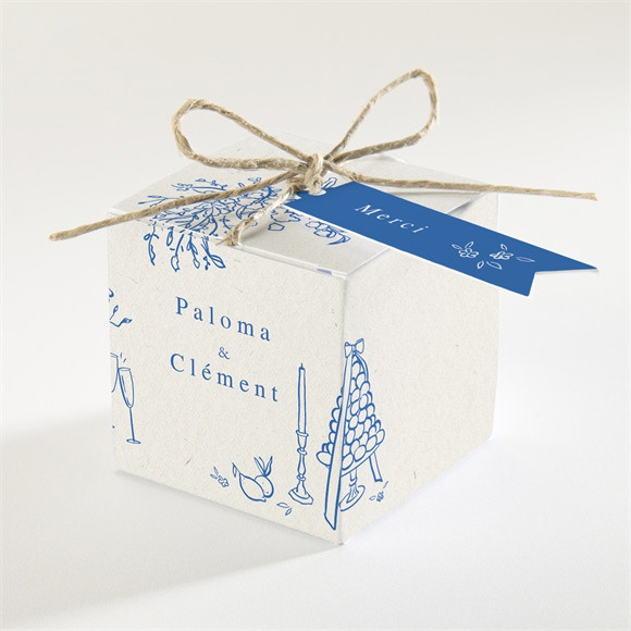 Boîte de dragées mariage Dolce vita réf.N340785