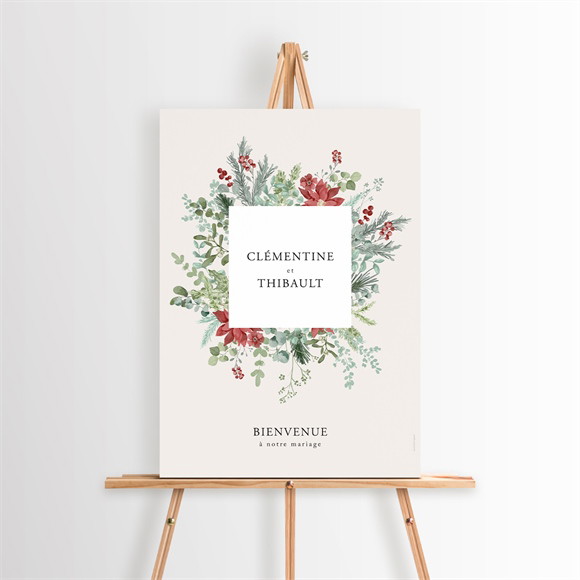 Panneau bienvenue Jardin fleuri réf.N260482