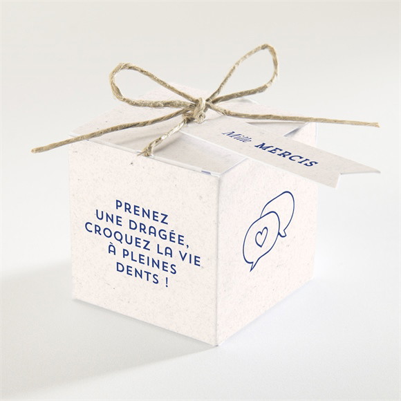 Boîte de dragées mariage Allez viens ! réf.N340787