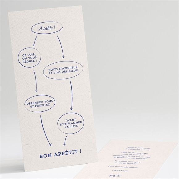 Menu mariage Allez viens ! réf.N221367