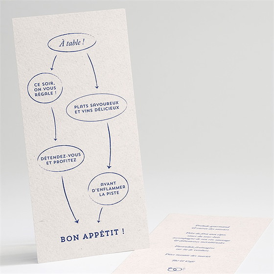 Menu mariage allez viens !