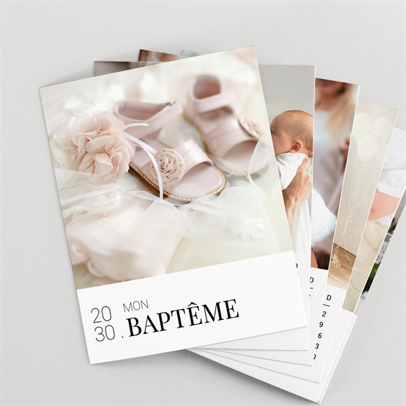 Calendrier magnet Baptême réf.N65003
