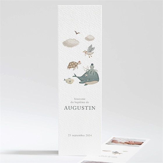 Signet baptême farandole marine