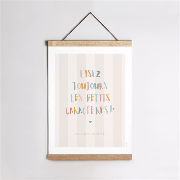 Affiche annonce grossesse Originale réf.N260493