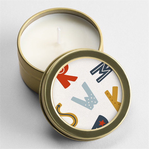 Bougie annonce grossesse Devinette or réf.N3602409