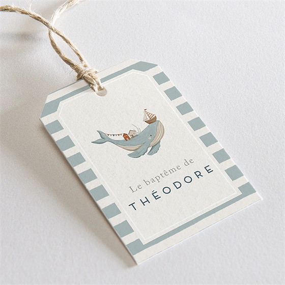 Etiquette baptême animaux marins