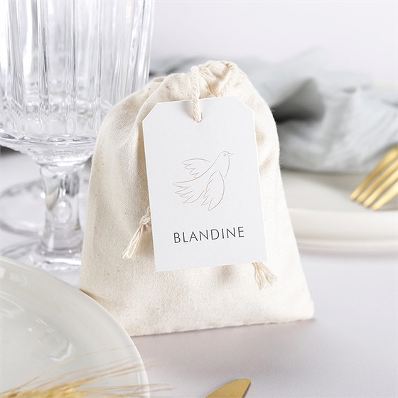 Boîte de dragées communion le sacrement pochon