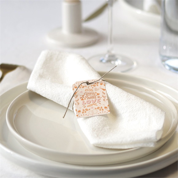 Rond de serviette mariage Hippie réf.N2911108