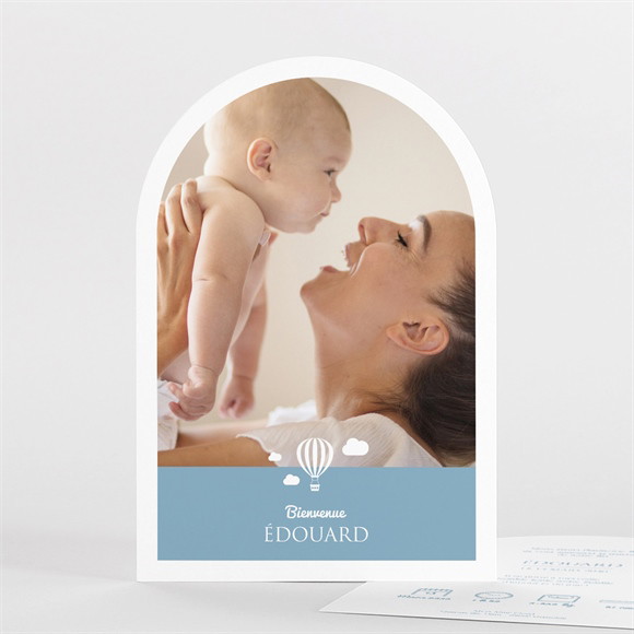 Faire-part naissance Pictogrammes arche réf.N27176