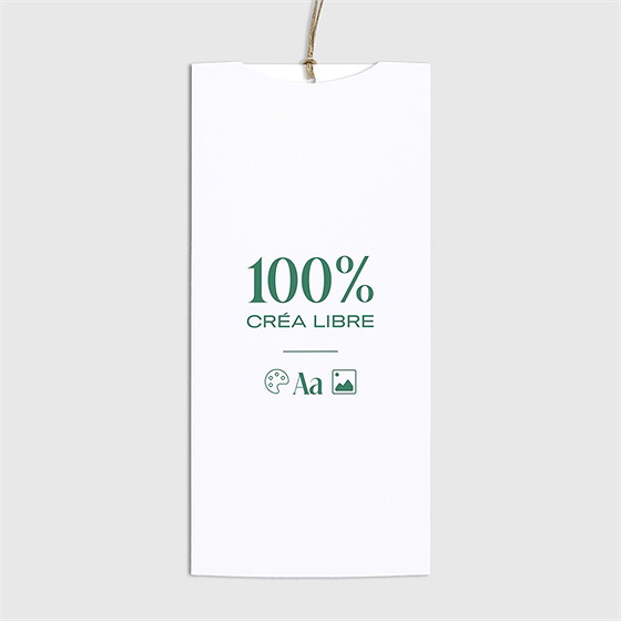 Faire-part naissance vierge 100% pochette duo