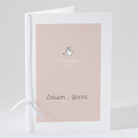 Livret de messe baptême petites soeurs