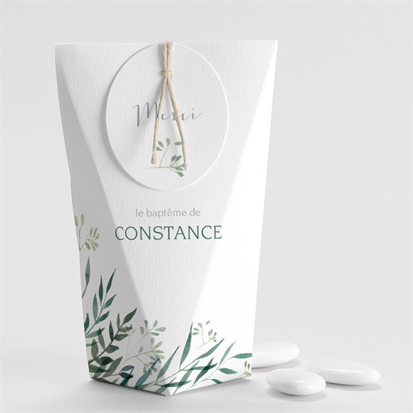 Boîte de dragées baptême Adulte étui réf.N520433