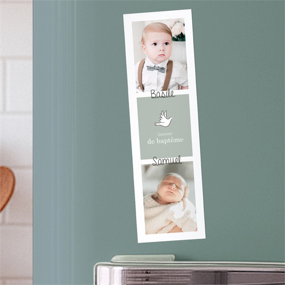 Signet baptême Petits frères réf.N200593