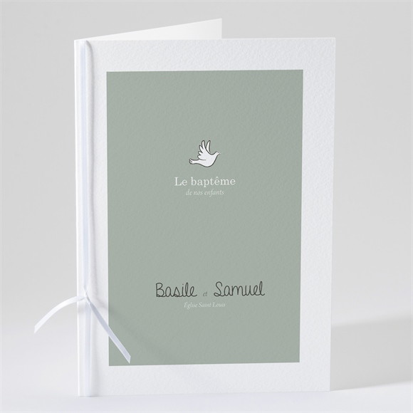 Livret de messe baptême Petits frères réf.N491593