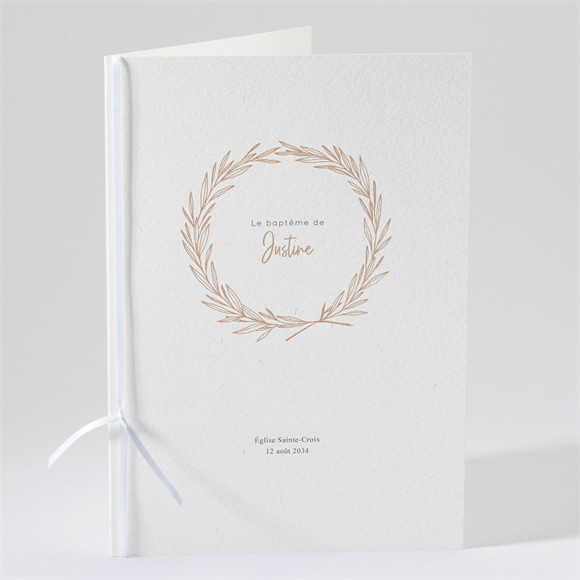 Livret de messe baptême Fille adulte réf.N491598