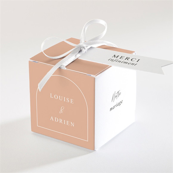 Boîte de dragées mariage Bel éclat réf.N340808