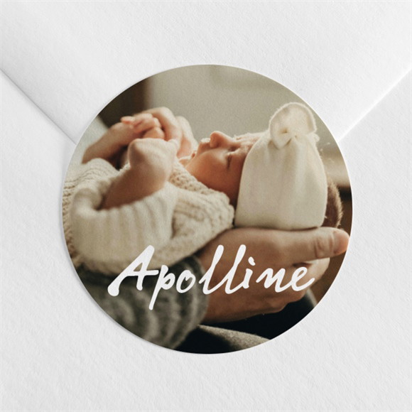 Sticker naissance Mon joli prénom réf.N3602476