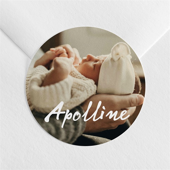 Sticker naissance mon joli prénom
