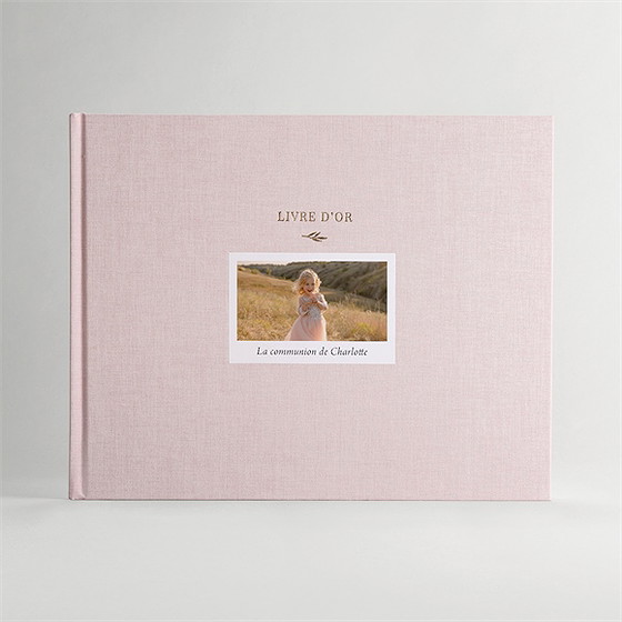 Livre d’or photo élégante