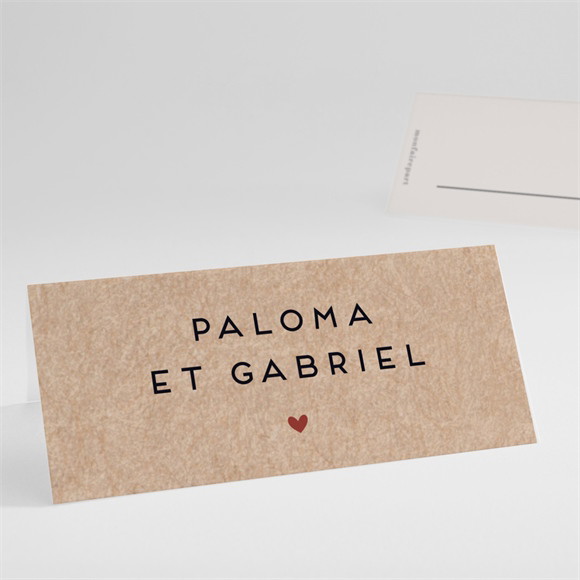 Marque-place mariage Champagne réf.N4401020